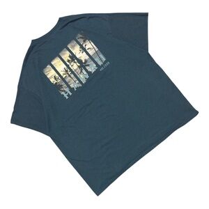 Vintage 2010s Gildan Hawaii Vacation T Shirt Mens 2XL Travel Palm Trees